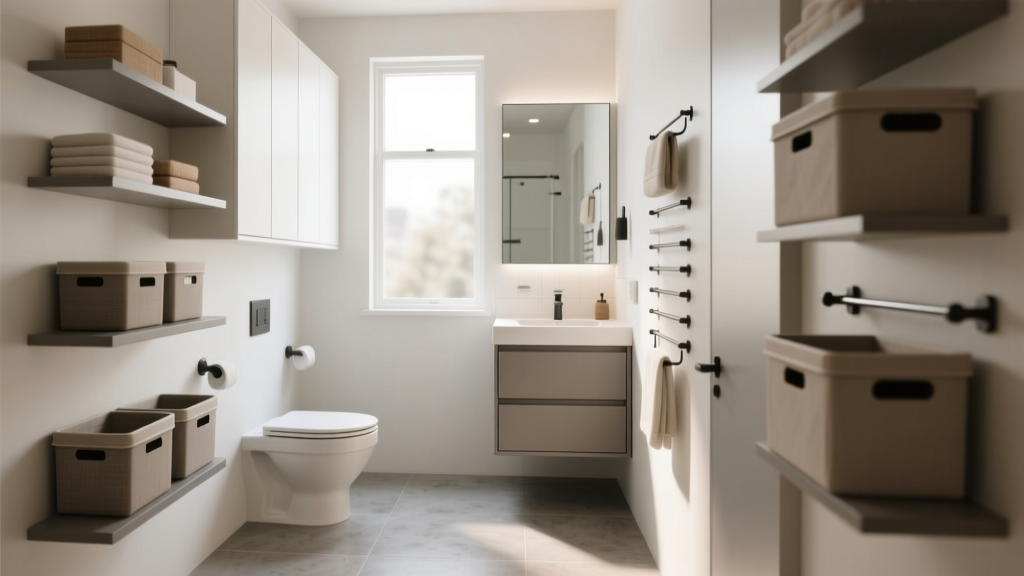 Best Bathroom Storage Ideas for Narrow Spaces
