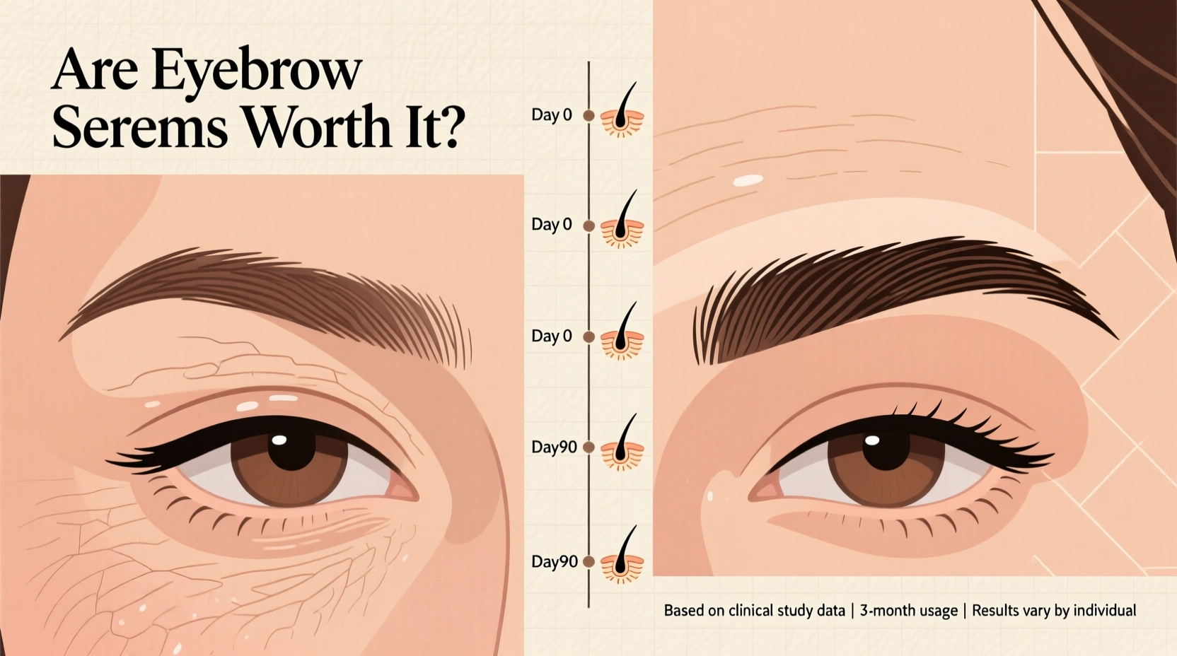 are eyebrow serums worth months of use before seeing results