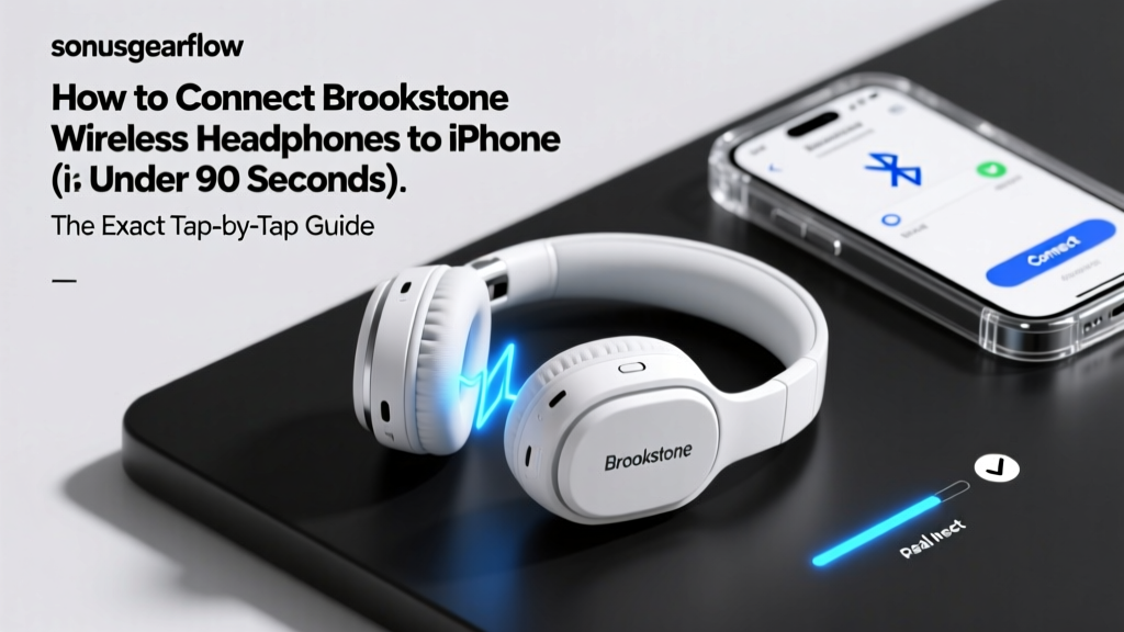 Brookstone Wireless Headphones to iPhone (2026)