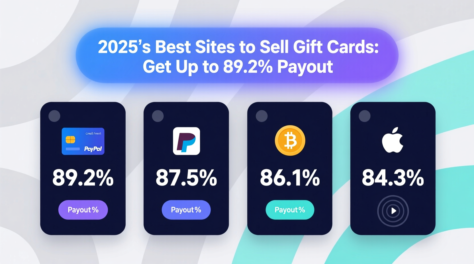2025's Best Sites to Sell Gift Cards: Get Up to 89.2% Payout