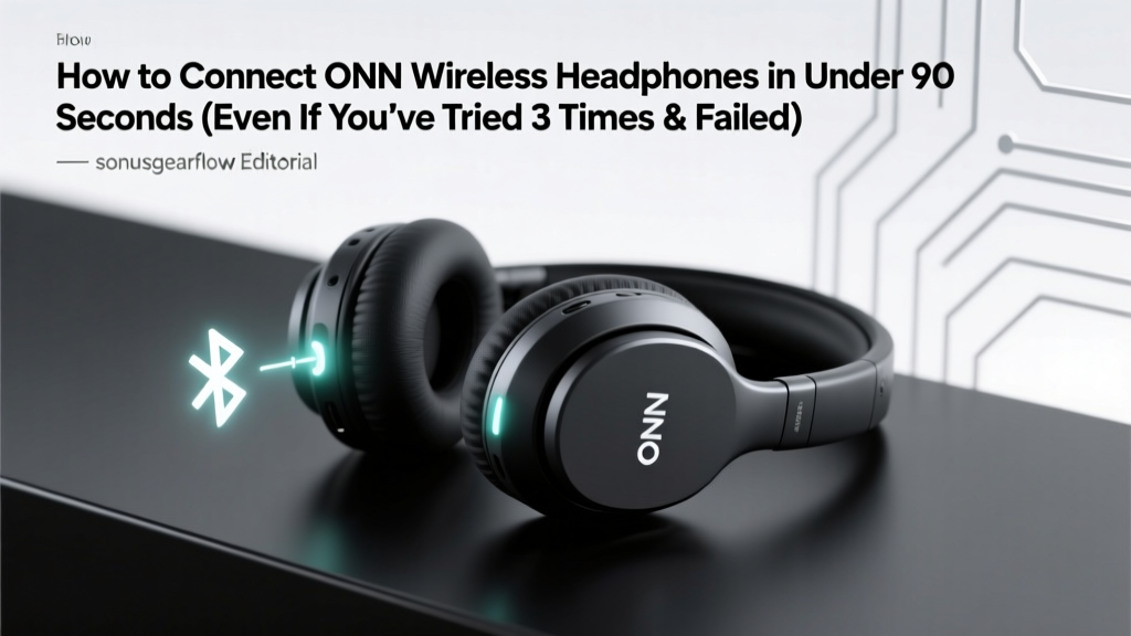 ONN Wireless Headphones Not Connecting? Fix It (2026)