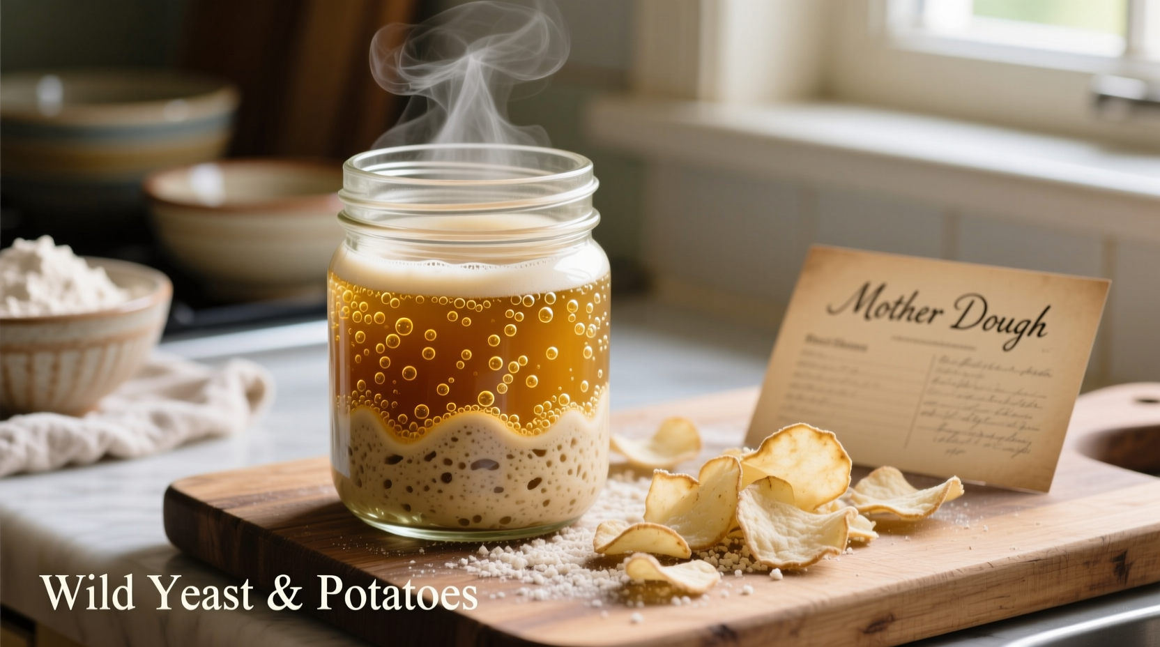 Sourdough Starter with Potato Flakes: Quick & Reliable Method