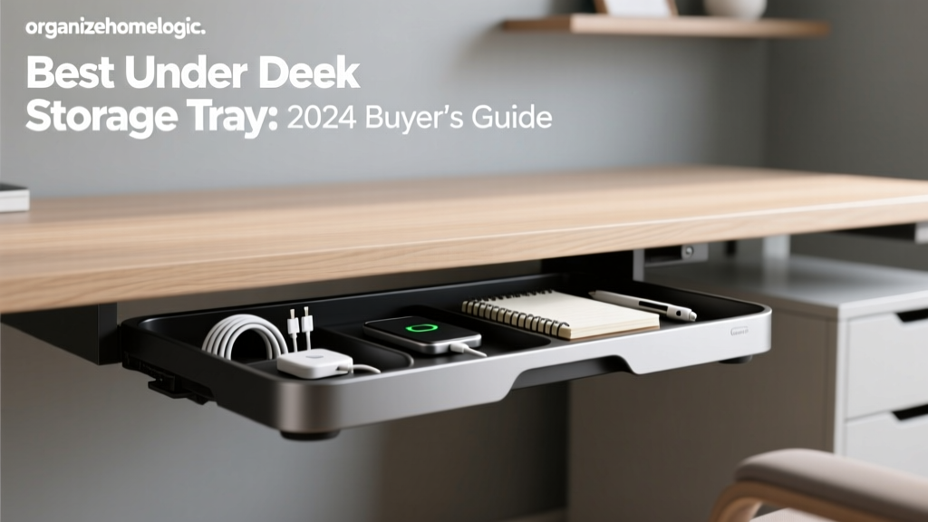 Best Under Desk Storage Tray: 2024 Buyer's Guide