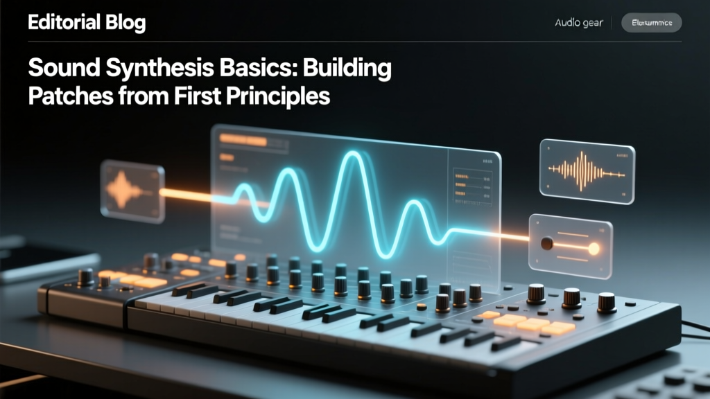 Sound Synthesis Basics: Build Patches from Scratch