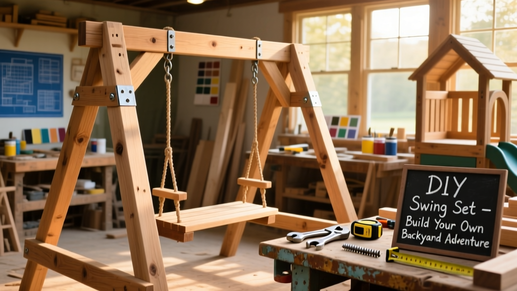 DIY Swing Set: Build a Sturdy Backyard Play Structure