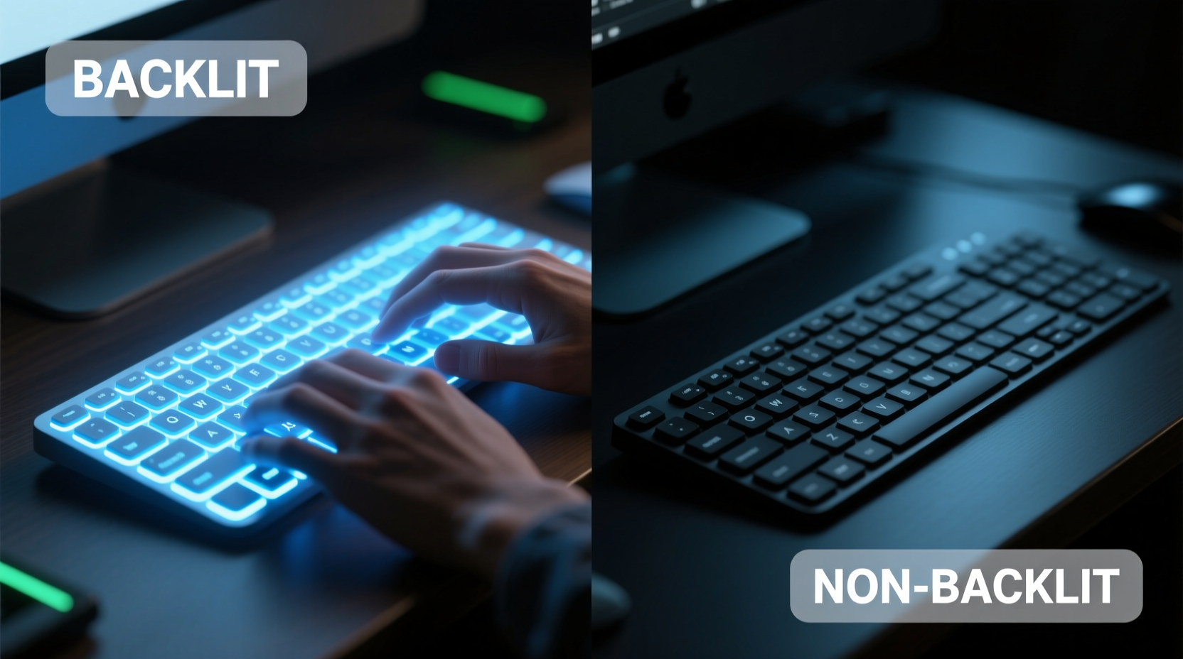 backlit keyboard vs non backlit is typing in dark worth the battery drain