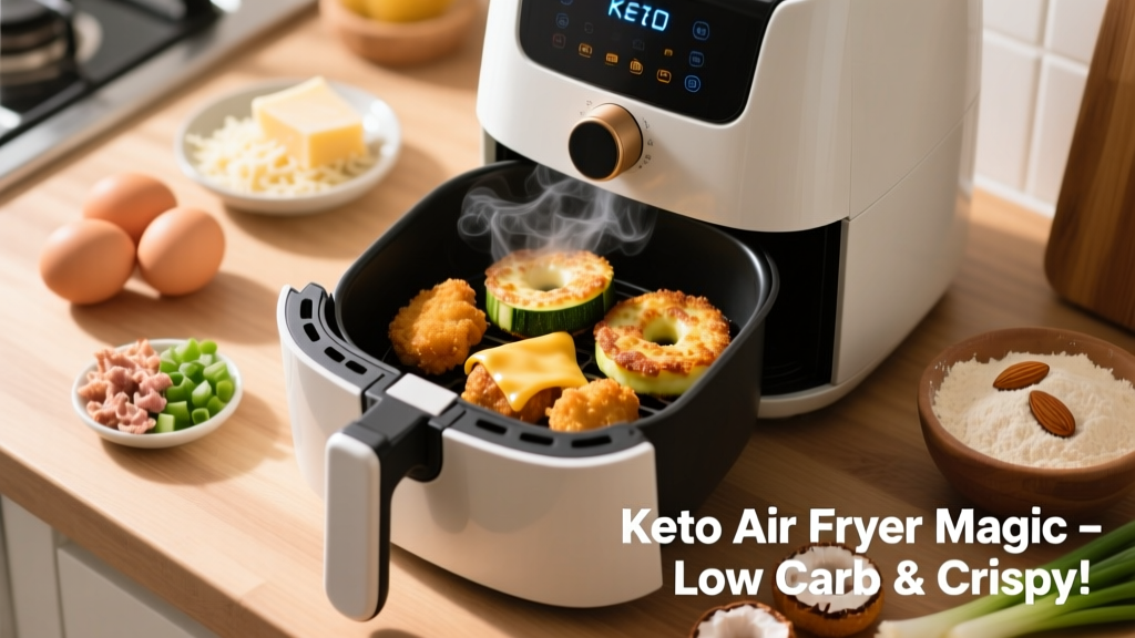 Best Keto Air Fryer Snacks (Crispy & Low-Carb)
