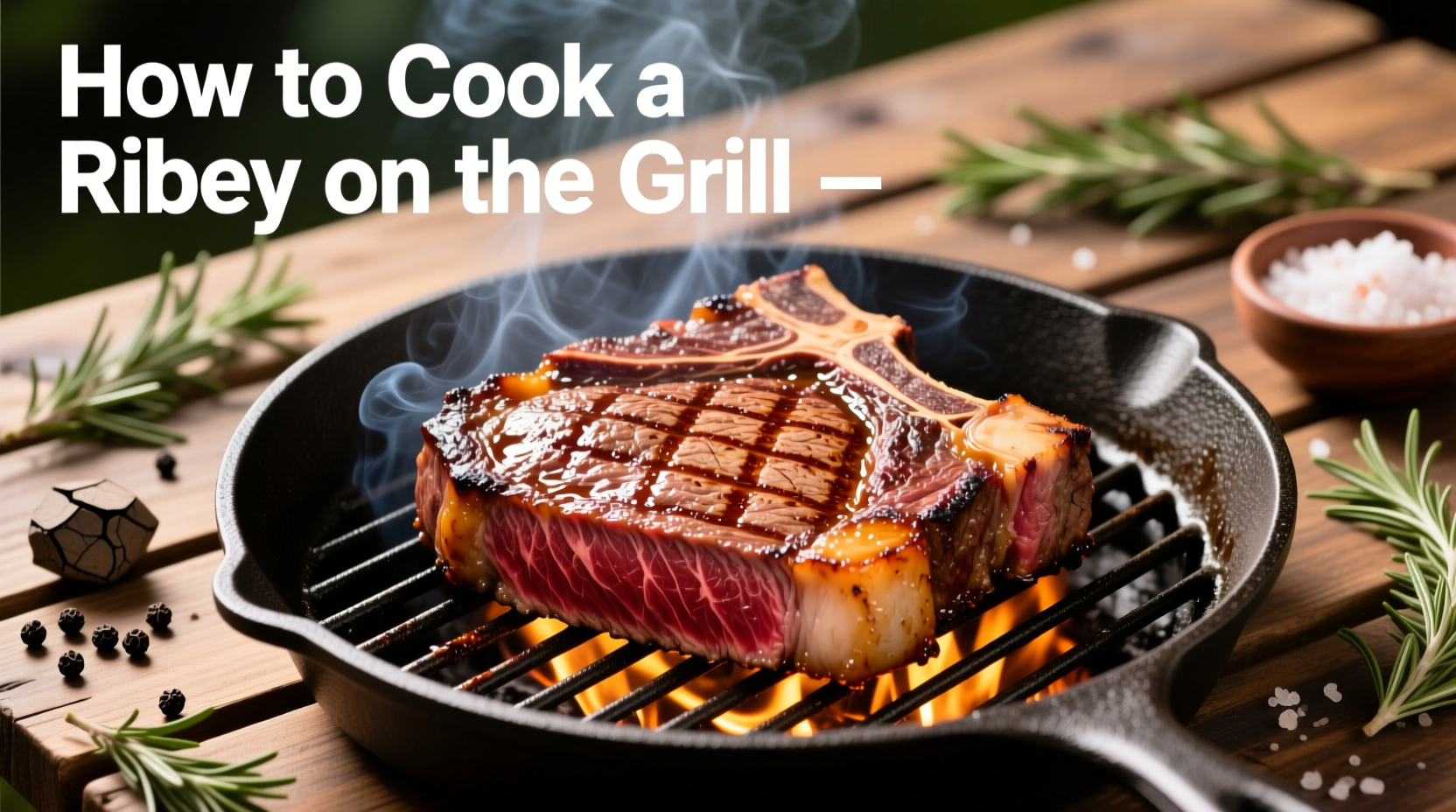how to cook a ribeye on the grill