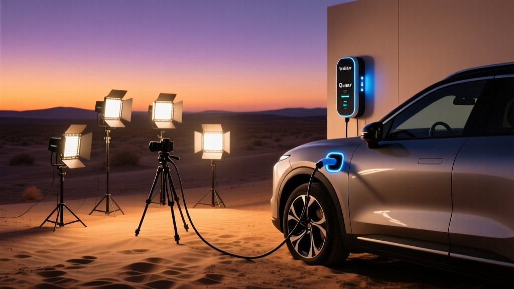 Wallbox Quasar Setup: Powering Remote Camera and Studio Lighting Gear