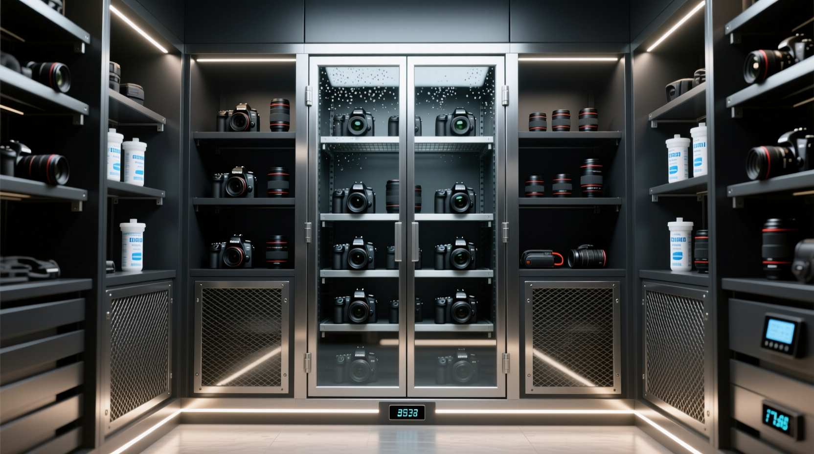closet organization tips for camera gear