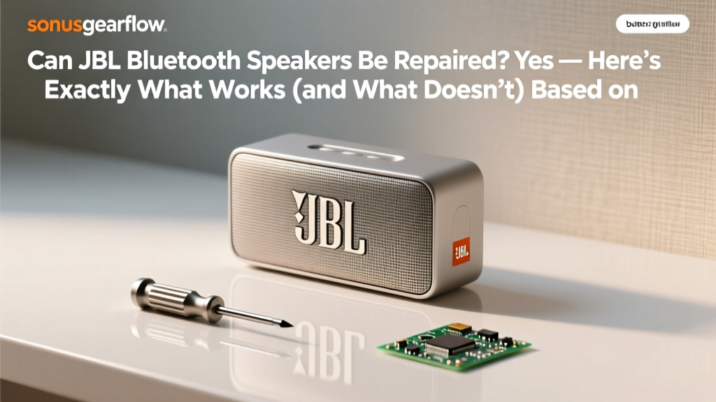 Can JBL Bluetooth Speakers Be Repaired? (2026)