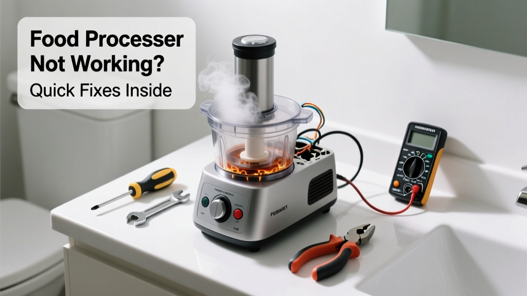 Food Processor Not Working in Bathroom: Quick Fixes