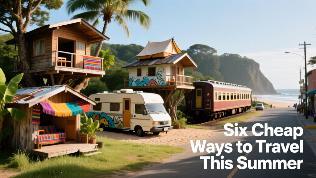 Six Cheap Ways To Travel This Summer: Smart Strategies That Save Real Money