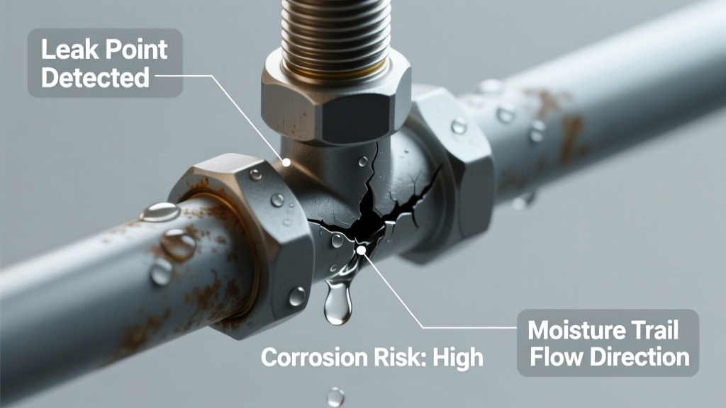 Gas Line Leak Leaking Water: Quick Diagnosis Guide