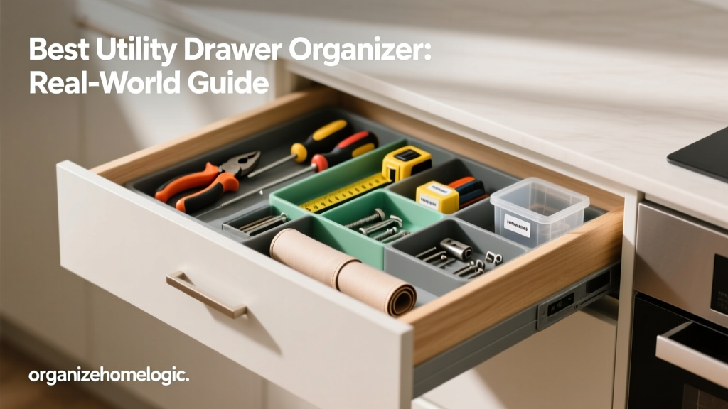 Best Utility Drawer Organizer: Real-World Guide