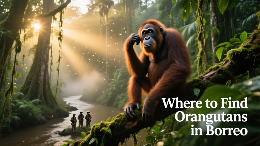 Where to Find Orangutans in Borneo: A Field-Tested Guide to Ethical, Accessible, and Wild Encounters