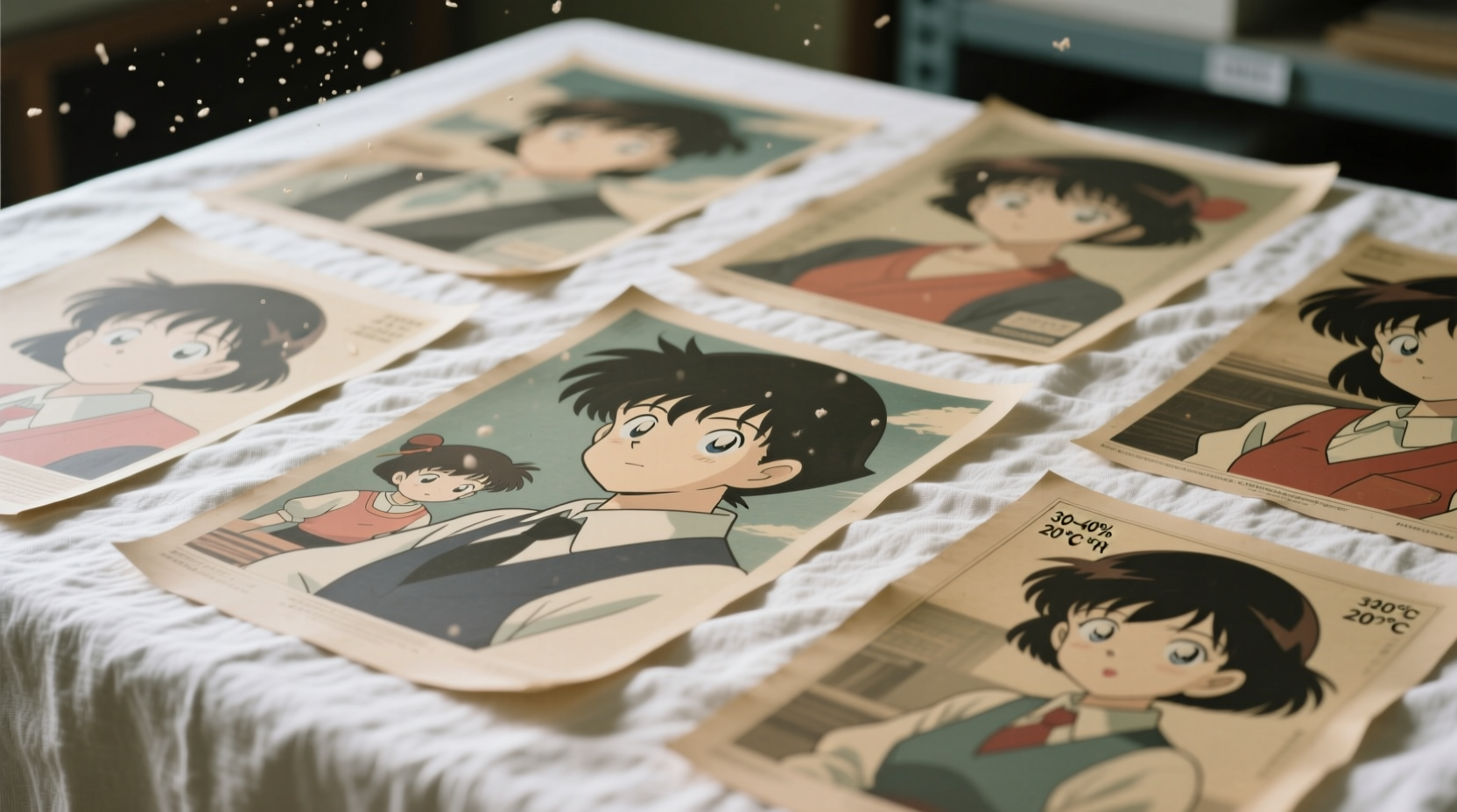 how to sanitize thrifted anime posters safely