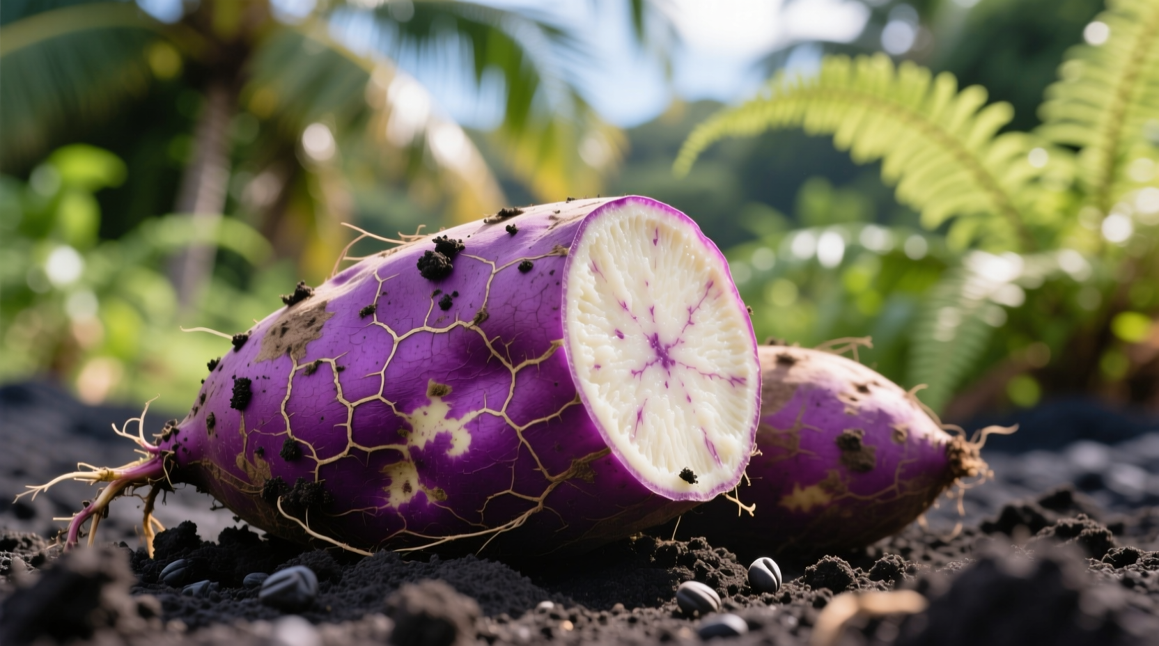 hawaiian purple sweet potato