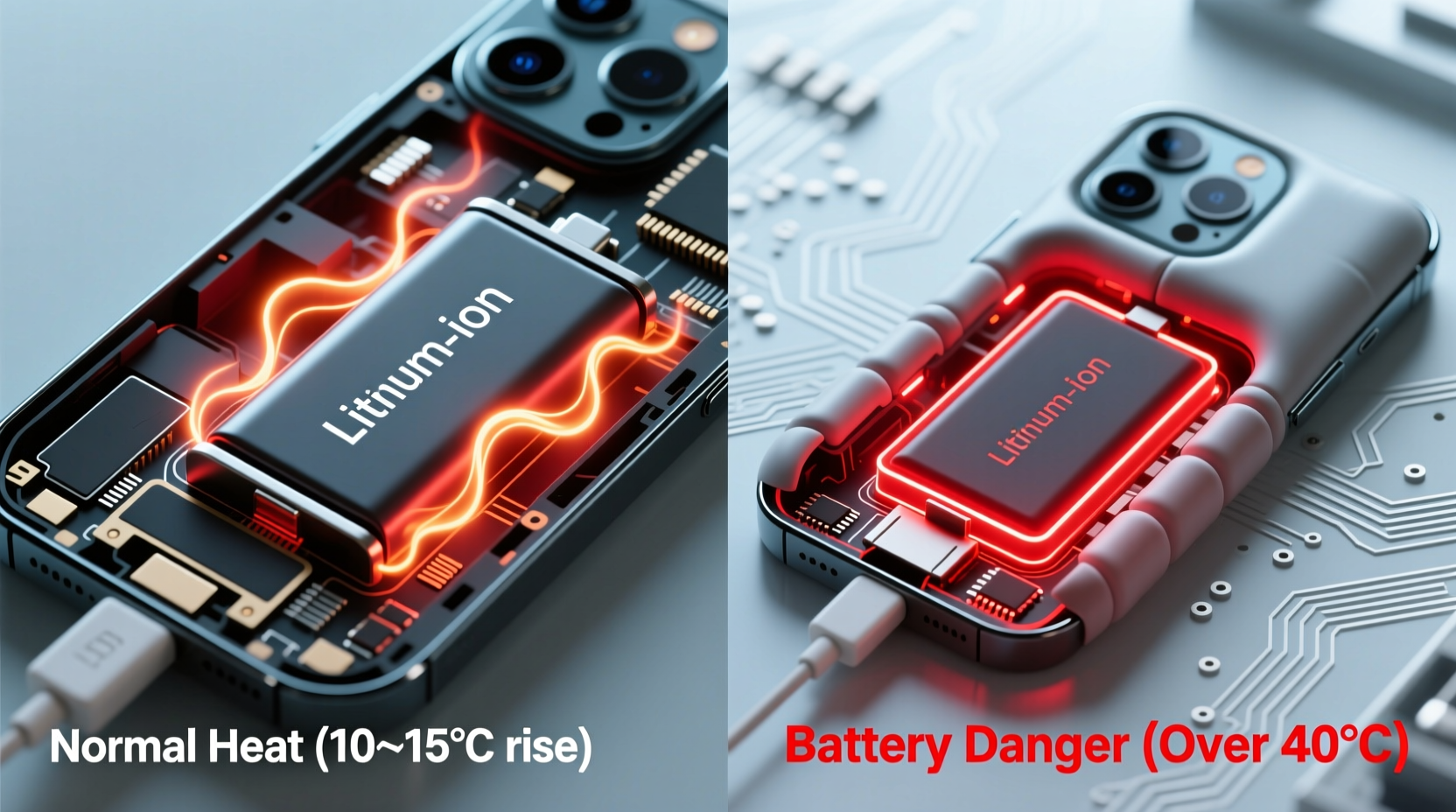 why does my phone get hot while charging normal reasons vs battery danger