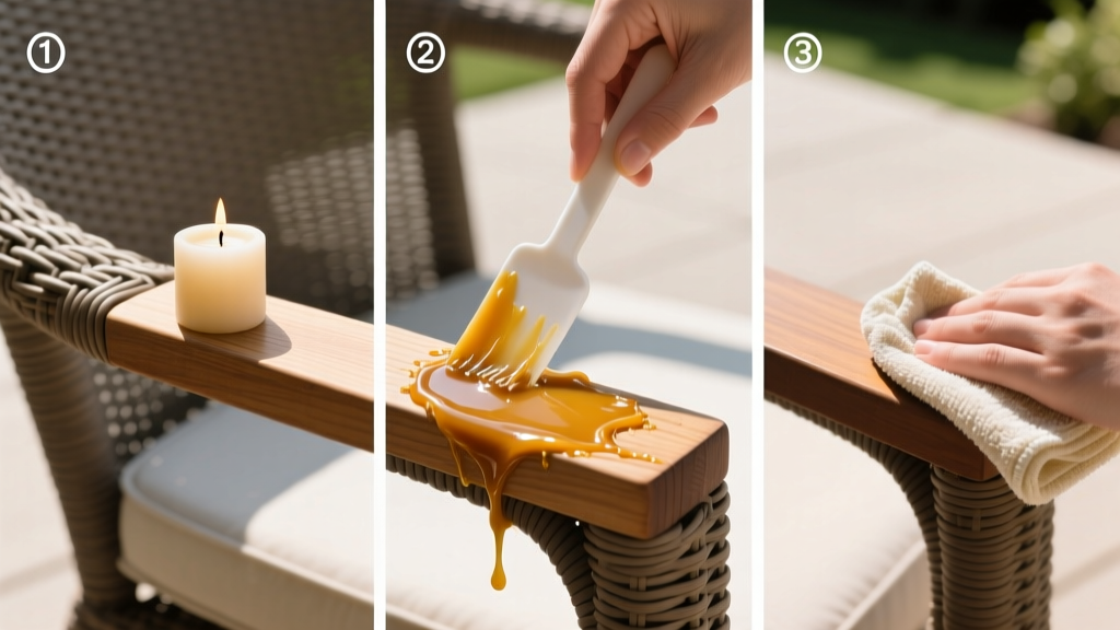 Tested: How to Get Candle Wax Out of Patio Furniture 2026