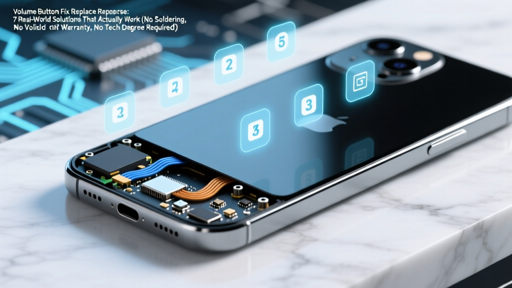 Volume Button Fix Replace Repurpose: 7 Real-World Solutions That Actually Work (No Soldering, No Voided Warranty, No Tech Degree Required)