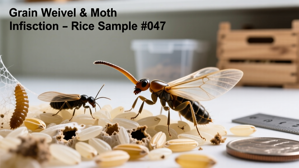 Bugs in Rice: Identifying Grain Weevils and Moths