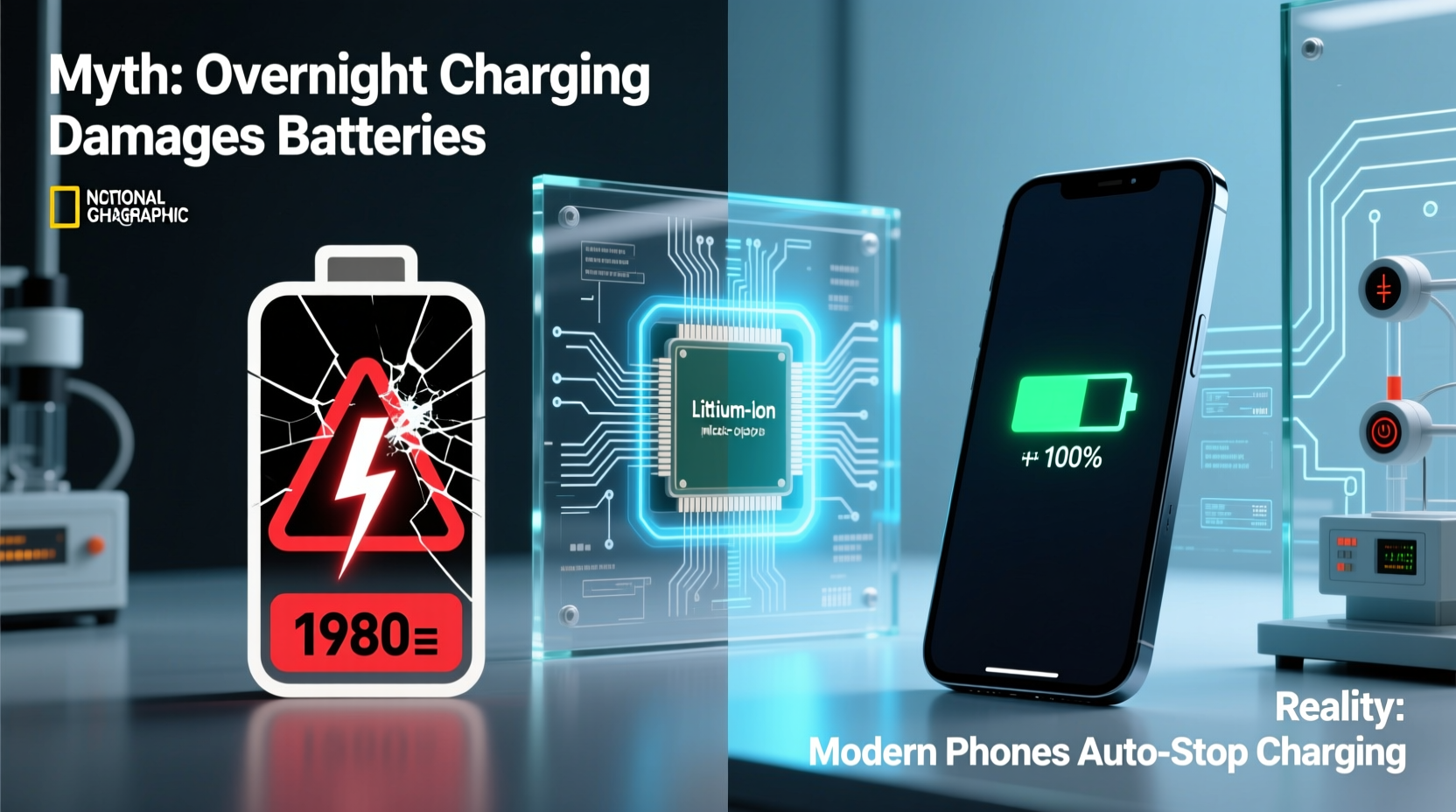 is it safe to charge your phone overnight myths vs modern battery tech