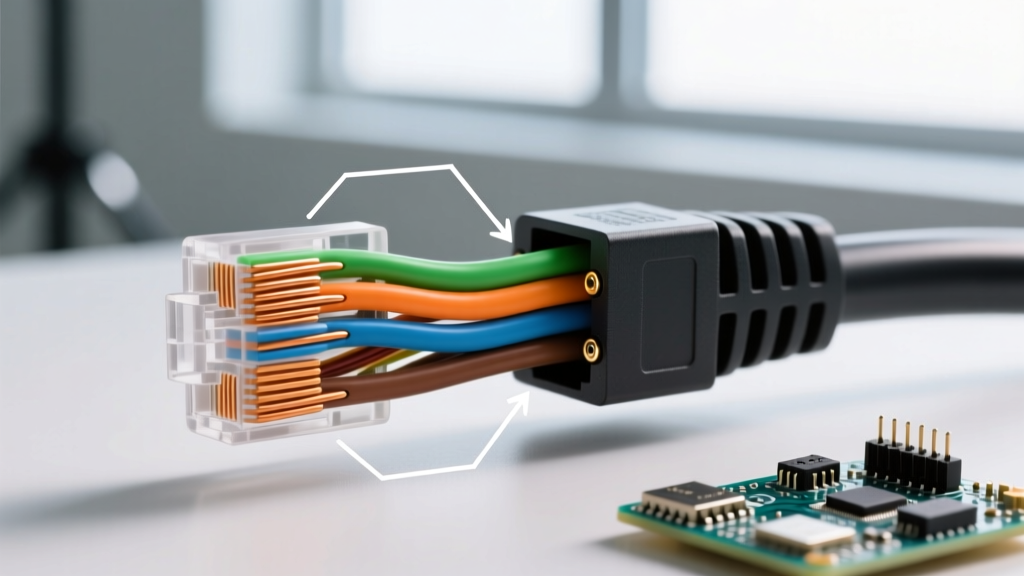 Wiring Diagram for Ethernet Cable: T568A vs T568B Pinout Guide