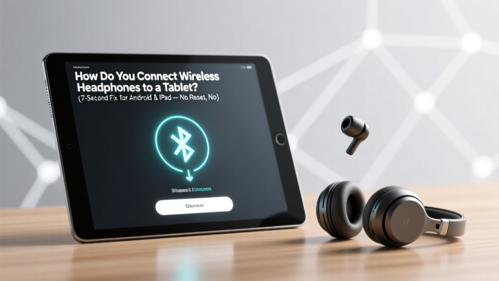 How to Connect Wireless Headphones to a Tablet (2026)