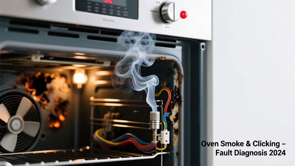 Oven Smoke Excessive Making Clicking Sound: Quick Diagnosis