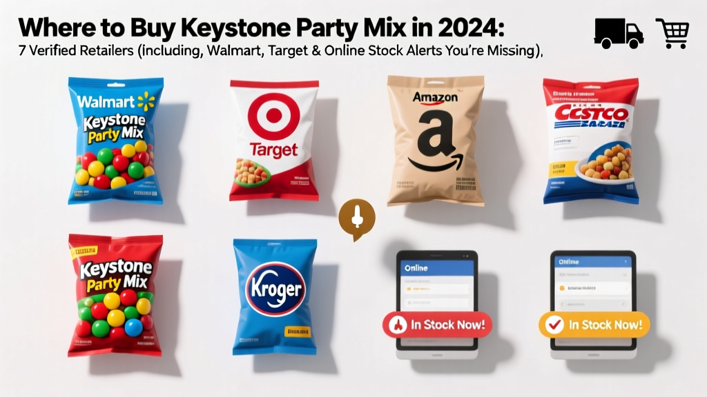 Keystone Party Mix: Where to Buy (2026)