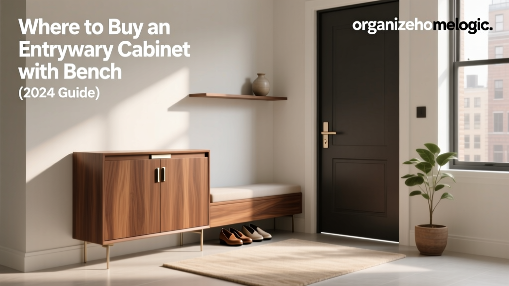 Where to Buy an Entryway Cabinet with Bench (2024 Guide)