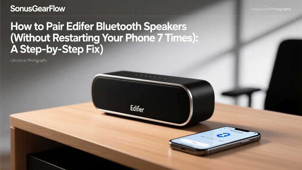 Edifier Bluetooth Pairing: Fix Failed Connections (2026)