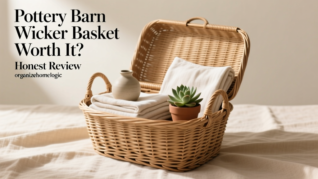 Pottery Barn Wicker Basket Worth It? Honest Review