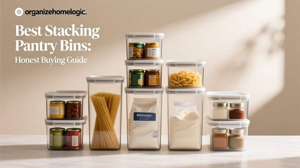 Best Stacking Pantry Bins: Honest Buying Guide