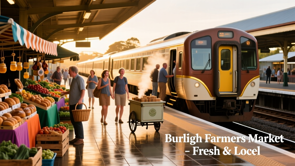 Burleigh Farmers Markets: A Local Food Hub with National Recognition and Practical Multi-Modal Access