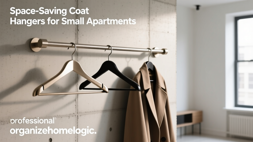 Space-Saving Coat Hangers for Small Apartments