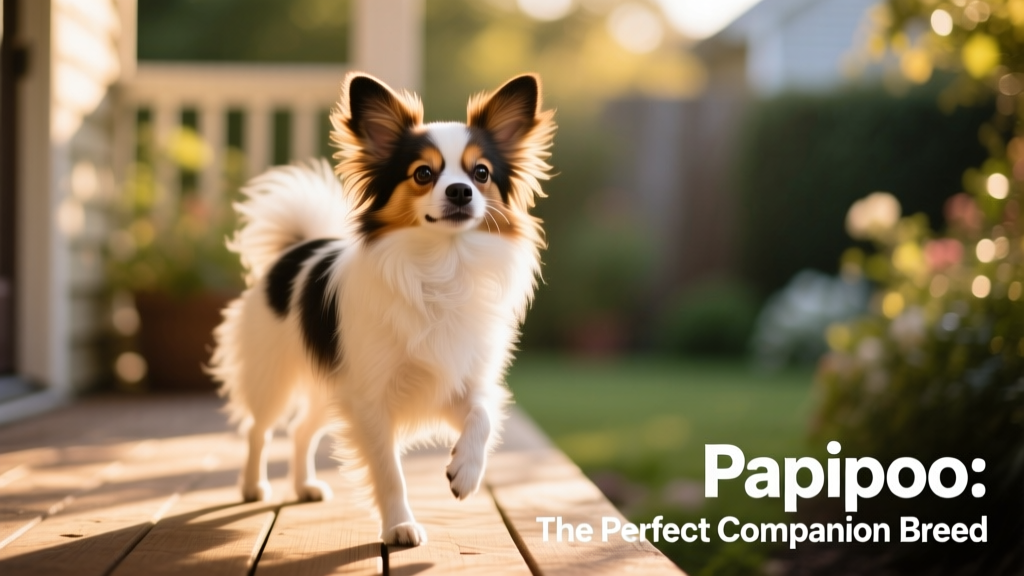 Papipoo - Papillon Poodle Mix