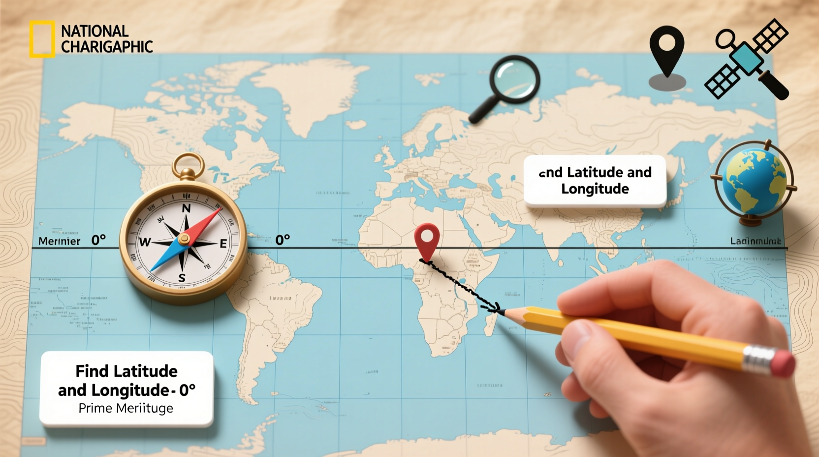 how to find latitude and longitude