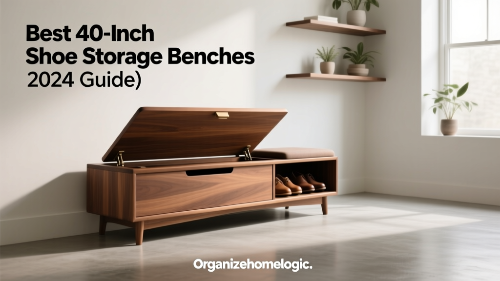 Best 40-Inch Shoe Storage Benches (2024 Guide)