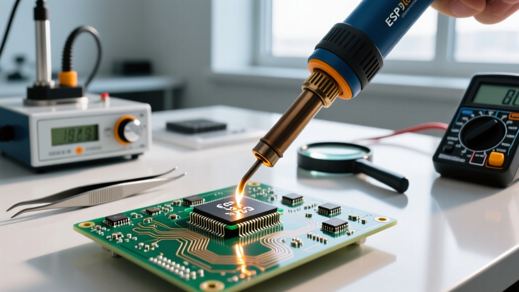 Advanced SMD Rework: Hot Air Gun Soldering Station Techniques
