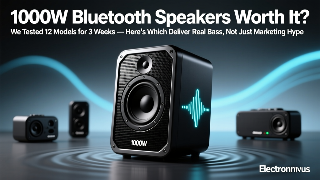 1000W Bluetooth Speakers Worth It? We Tested 12 Models for 3 Weeks — Here’s Which Deliver Real Bass, Not Just Marketing Hype