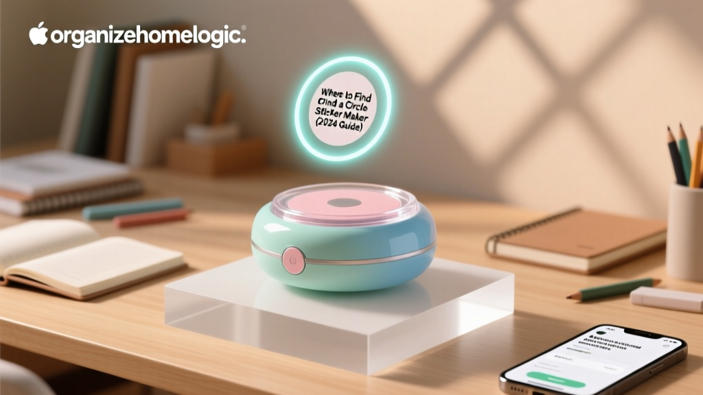 Where to Find a Circle Sticker Maker (2024 Guide)