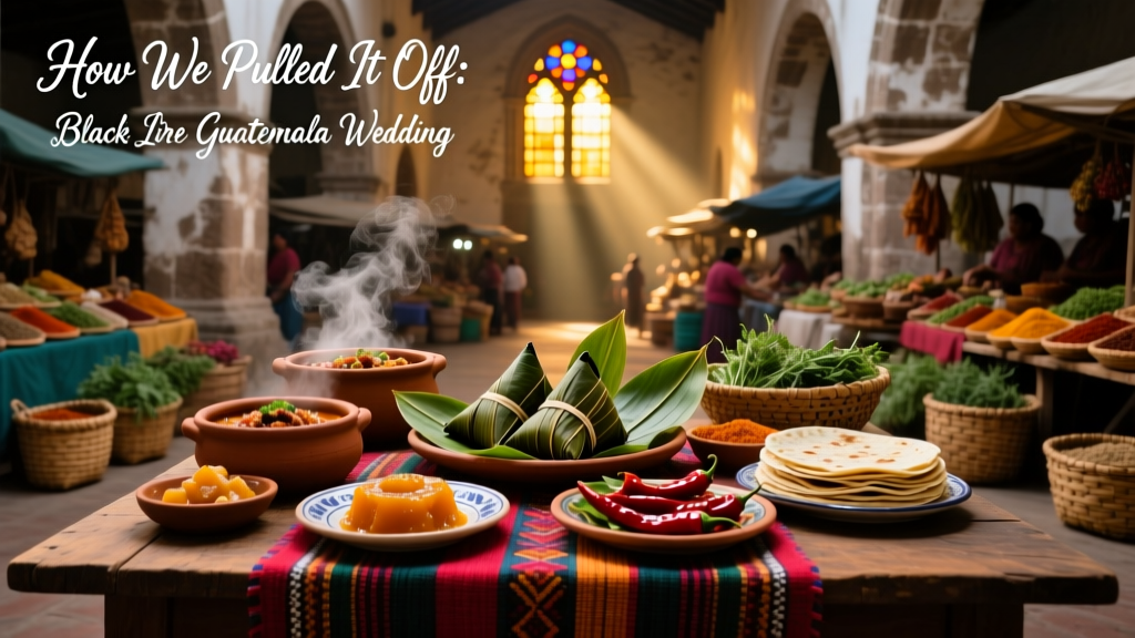 How We Pulled It Off: A Black-Tie Guatemala Wedding in a Centuries-Old Convent
