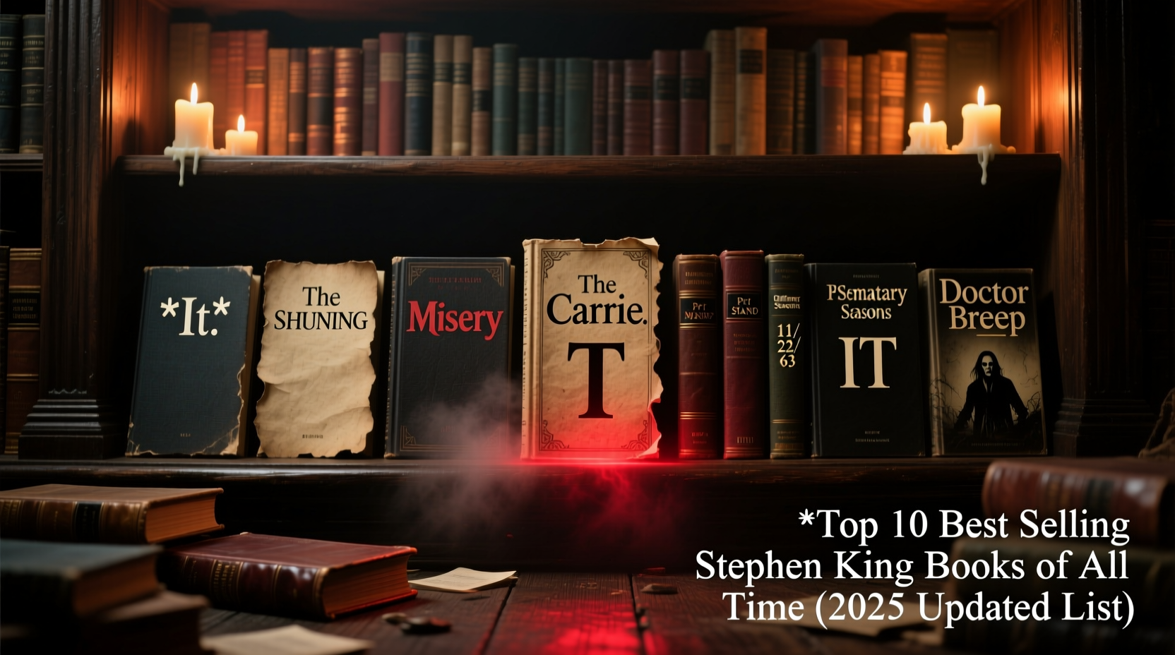 best selling stephen king books