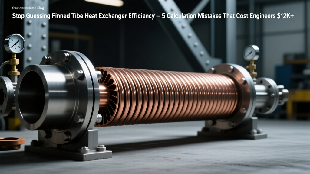 Fix Finned Tube Heat Exchanger Efficiency Errors