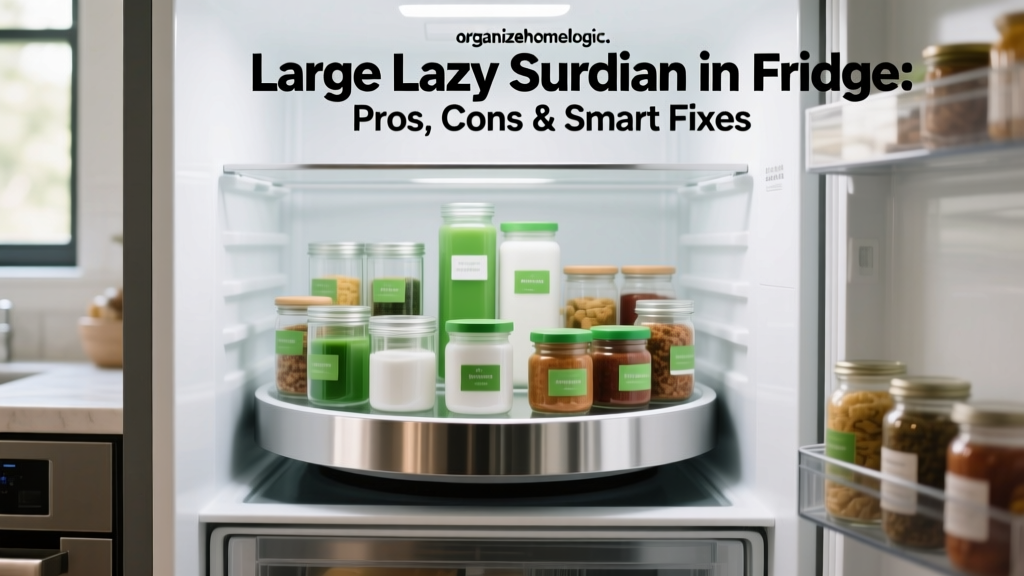 Large Lazy Susan in Fridge: Pros, Cons & Smart Fixes