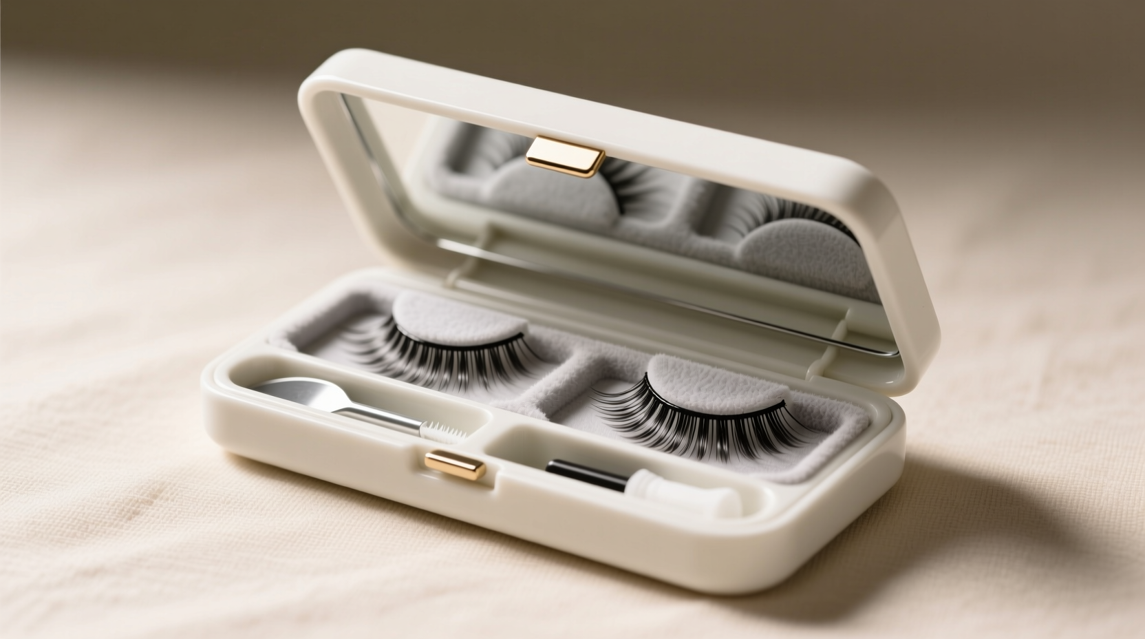 how to clean magnetic eyelash cases