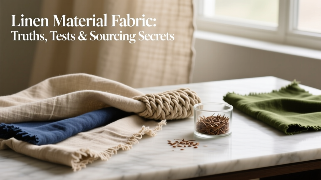 Linen Material Fabric: Truths, Tests & Sourcing Secrets