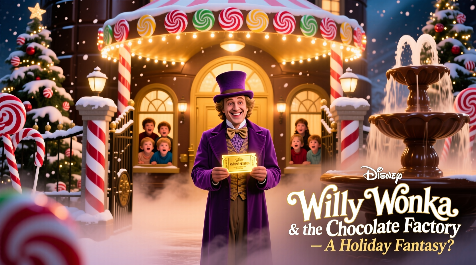 is willy wonka a christmas movie